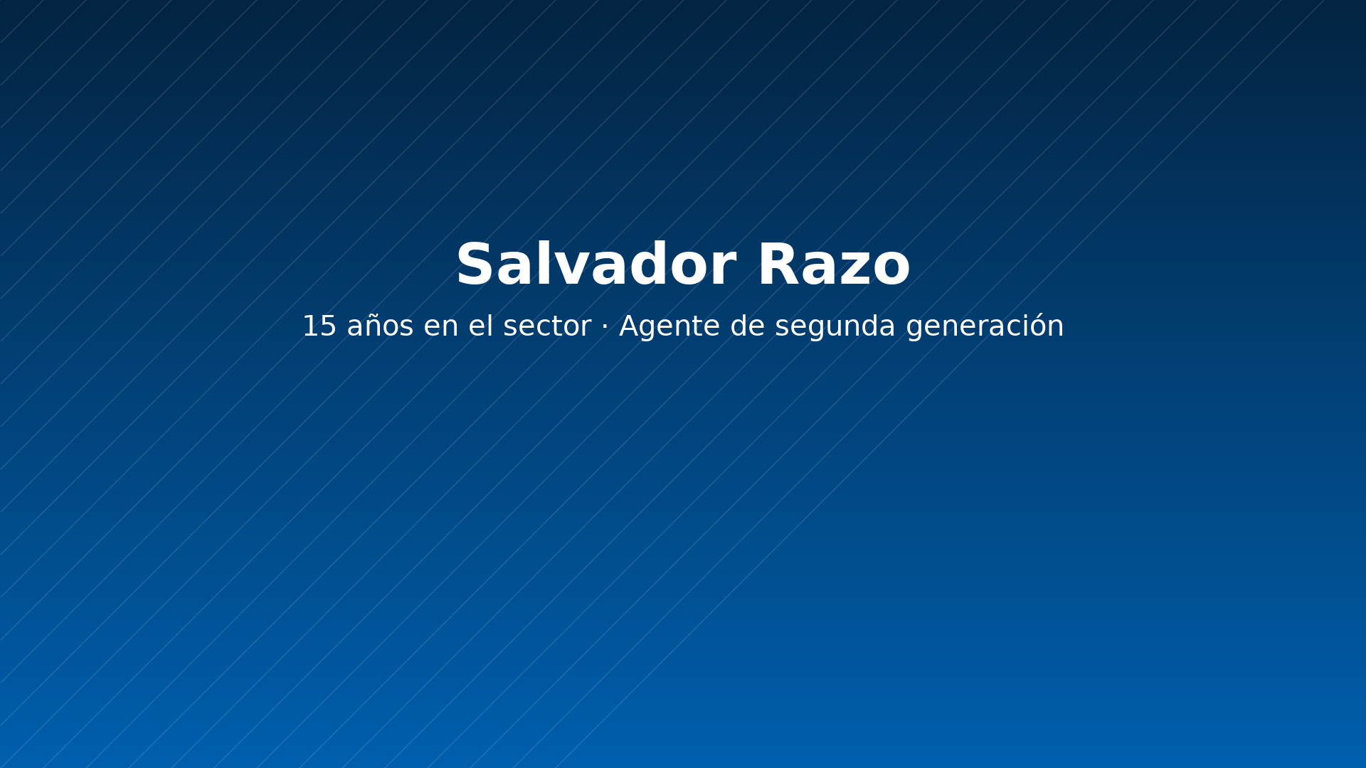 Salvador Razo - El Coach de Seguros